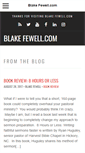 Mobile Screenshot of blakefewell.com